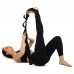 Лента стропа с петлями для растяжки STRETCHING STRAP EZOUS I-01 8 петель черный