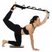 Лента стропа с петлями для растяжки STRETCHING STRAP EZOUS I-01 8 петель черный