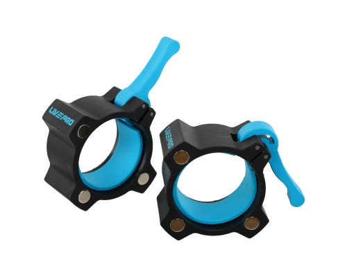 Замки быстросъемные для грифа Lock-Jaw PRO LiveUp LP8099 2шт диаметр-50мм черный