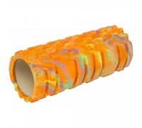 Роллер массажный цилиндр (ролик мфр) 33см Grid Combi Roller SP-Sport FI-4940 Оранжевый-фиолетовый Роллер массажный цилиндр (ролик мфр) 33см Grid Combi Roller SP-Sport FI-4940 Оранжевый-фиолетовый