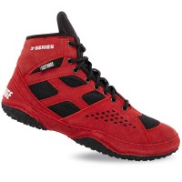 Борцовки FISTRAGE VL-4561 размер 33-45 Бордовый-черный