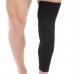 Наколенник баскетбольный длинный компрессионный с защитными накладками SP-Sport BC-5665 S-L 1шт черный Белый