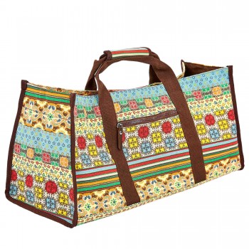 Сумка для фитнеса и йоги SP-Sport DoYourYoga Yoga bag FI-6971-3 бежевый-голубой