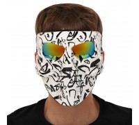 Защитная маска SP-Sport MZ-3 Белый