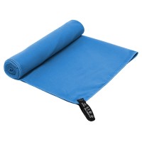 Полотенце спортивное антибактериальное ANTIBACTERIAL TOWEL 4Monster T-ECT-180 90x180см Синий
