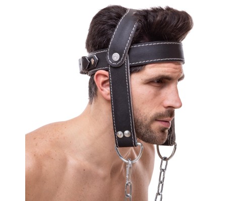 Упряжь тренажер для тренировки мышц шеи Zelart SB-165185 черный