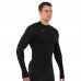 Термофутболка с длинным рукавом для активного спорта мужская Joma BRAMA CLASSIC 101650-100 2XS-XL черный Черный