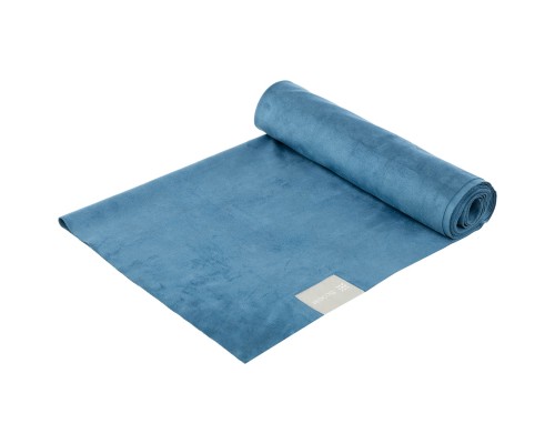 Коврик полотенце для йоги нескользящий  BLOOM SPORTS TOWEL LB7090 Синий