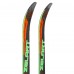 Лыжи беговые подростковые в комплекте с палками Zelart SK-0881-150B Синий-желтый-черный