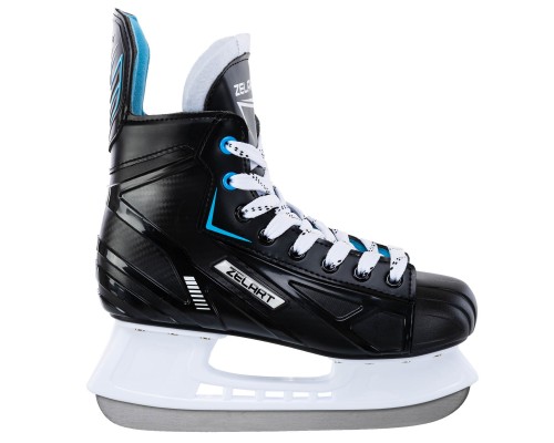 Коньки хоккейные Zelart Z-5848 размер 34-45 черный Черный