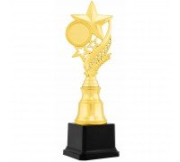 Фигура наградная эмблемоноситель SP-Sport Звезды YK638C высота 25см золото