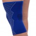 Наколенник бандаж эластичный SIBOTE ST-7028 S-XL 1шт синий