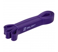Резина петля для подтягиваний и тренировок лента силовая Zelart POWER LOOP FI-2606-3 20-45кг фиолетовый