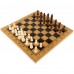 Шахматы шашки нарды 3 в 1 набор настольных игр из бамбука SP-Sport A3140 размер 39x39см