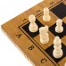 Шахматы шашки нарды 3 в 1 набор настольных игр из бамбука SP-Sport A3140 размер 39x39см