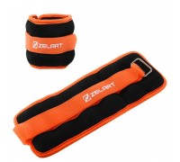 Утяжелители-манжеты для рук и ног Zelart FI-2502-1 2x0,5кг Оранжевый Утяжелители-манжеты для рук и ног Zelart FI-2502-1 2x0,5кг Оранжевый