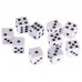 Кости игральные кубики для настольных игр Dice SP-Sport IG-5514 1 шт белый