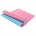Коврик для йоги и фитнеса TPE двухслойный SP-Planeta FI-3046 183x61x0,6см Розовый-светло-розовый
