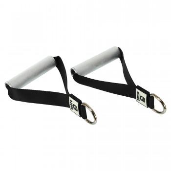 Ручки для эспандера и тренажера ALUMINUM HANDLES EZOUS F-02-E 2шт черный