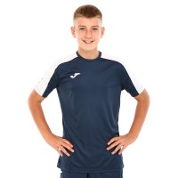 Футболка мужская Joma ACADEMY III 101656-332 4XS-XL темно-синий-белый Темно-синий-белый
