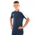 Футболка мужская Joma ACADEMY III 101656-332 4XS-XL темно-синий-белый Темно-синий-белый
