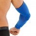 Нарукавник компрессионный рукав для спорта с защитными накладками SP-Sport HB-011 размер M-XL 1шт Синий