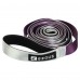 Лента стропа с петлями для растяжки STRETCHING STRAP EZOUS I-02 10 петель серый-фиолетовый