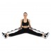Лента стропа с петлями для растяжки STRETCHING STRAP EZOUS I-02 10 петель серый-фиолетовый