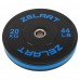 Бамперные диски резиновые Bumper Plates Zelart TA-4790-20 51мм 20кг черный-синий