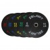 Бамперные диски резиновые Bumper Plates Zelart TA-4790-20 51мм 20кг черный-синий