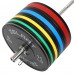 Бамперные диски резиновые Bumper Plates Zelart TA-4790-20 51мм 20кг черный-синий