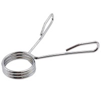 Замок пружинный хромированный для грифа Zelart TA-5725 1шт диаметр-50мм хром