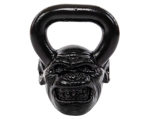 Гиря чугунная окрашенная Demon Zelart TA-5708-16 вес 16кг черный