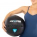 Мяч набивной медицинский для кроссфита WALL BALL LiveUp LP8103-10 10кг черный