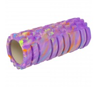 Роллер массажный цилиндр (ролик мфр) 33см Grid Combi Roller SP-Sport FI-4940 Фиолетовый-синий Роллер массажный цилиндр (ролик мфр) 33см Grid Combi Roller SP-Sport FI-4940 Фиолетовый-синий