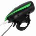 Фара велосипедная передняя с сигналом фонарик с USB зарядкой SP-Sport 7588-B синий