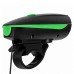 Фара велосипедная передняя с сигналом фонарик с USB зарядкой SP-Sport 7588-B синий
