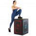 Бокс плиометрический тумба для кроссфита Плиобокс SOFT PLYO BOX  LiveUp LP8155 1шт 50х60х75см черный