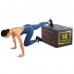 Бокс плиометрический тумба для кроссфита Плиобокс SOFT PLYO BOX  LiveUp LP8155 1шт 50х60х75см черный