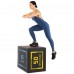 Бокс плиометрический тумба для кроссфита Плиобокс SOFT PLYO BOX  LiveUp LP8155 1шт 50х60х75см черный