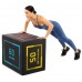 Бокс плиометрический тумба для кроссфита Плиобокс SOFT PLYO BOX  LiveUp LP8155 1шт 50х60х75см черный
