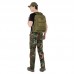 Рюкзак тактический штурмовой Military Rangers ZK-9114 размер 46x34x17см 26л Оливковый