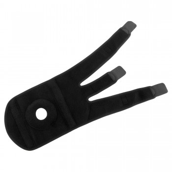 Наколенник бандаж со спиральными ребрами жесткости MUTE 9070 1шт черный Наколенник бандаж со спиральными ребрами жесткости MUTE 9070 1шт черный