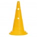 Конус-фишка для тренировок с отверстиями для штанги и держателем сверху SP-Sport C-5768 50см Желтый Конус-фишка для тренировок с отверстиями для штанги и держателем сверху SP-Sport C-5768 50см Желтый