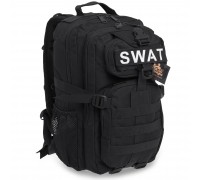 Рюкзак тактический штурмовой SILVER KNIGHT SWAT-3P размер 40x23x18см 16л Черный