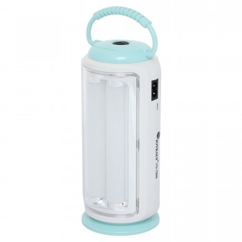 Фонарь кемпинговый светодиодный переносной X-BALOG YJ-7999 белый-салатовый