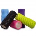 Роллер массажный цилиндр (ролик мфр) 33см Grid Needle Roll SP-Sport FI-1730 Оранжевый