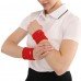 Напульсник спортивный махровый впитывающий влагу Joma 400701-000 2шт Черный