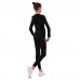 Кофта спортивная женская на молнии с капюшоном Joma SCULPTURE II 901861-100 4XS-L черный Черный
