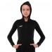 Кофта спортивная женская на молнии с капюшоном Joma SCULPTURE II 901861-100 4XS-L черный Черный